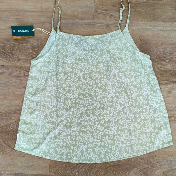 Tentree cotton poplin printed tank.NWT - Picture 2 of 3